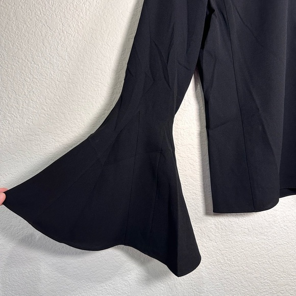 NWOT FRAME Flared-Sleeve Crepe Blouse SP - Picture 2 of 6